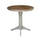 International Concepts Round 36 in Rd Top Pedestal Table, Counter Height, Hickory/Stone, 36 in W, 36 in L, 35.9 in H, Wood K41-36RT-27B-6B - alternate 2